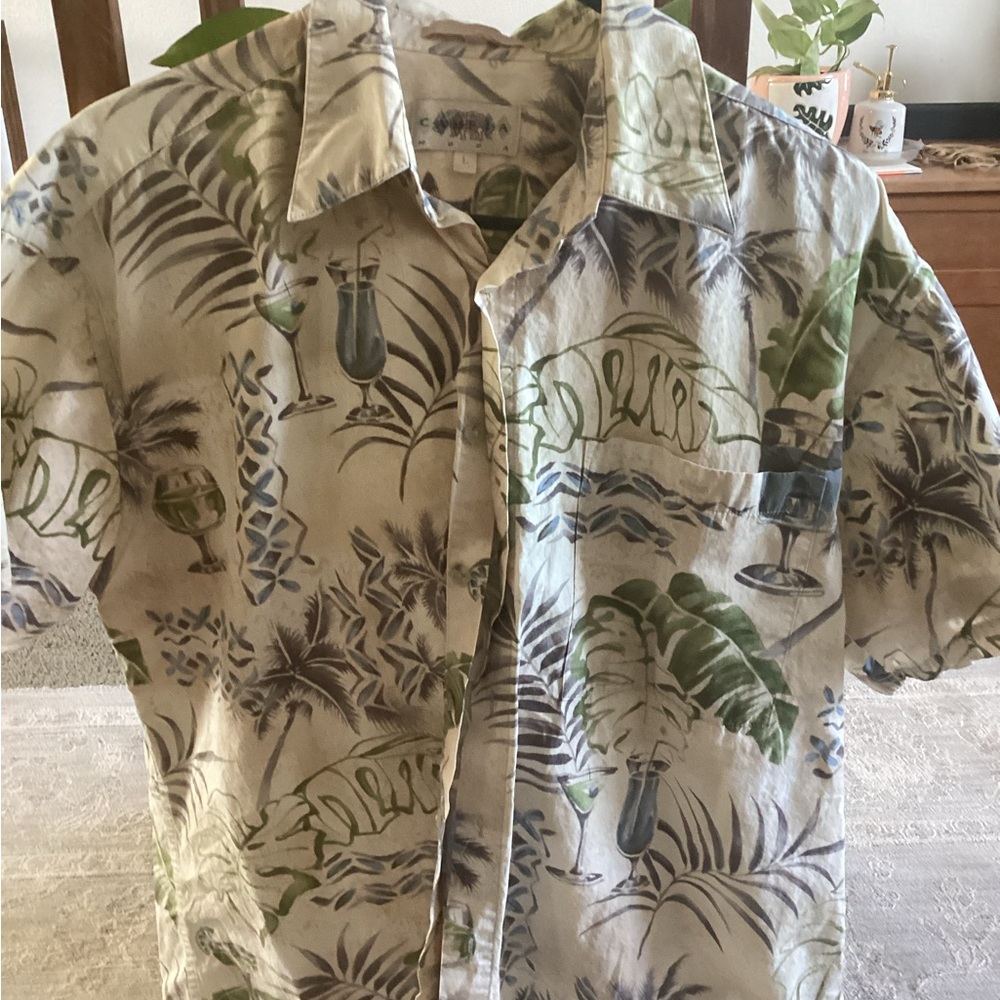 Compia Moda Tropical Print Men's Shirt